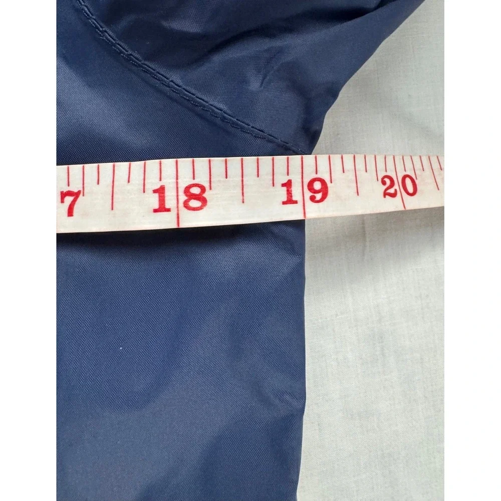 Columbia Kids Navy Blue Omni-Tech Waterproof Rain Jacket Hooded Large 14/16